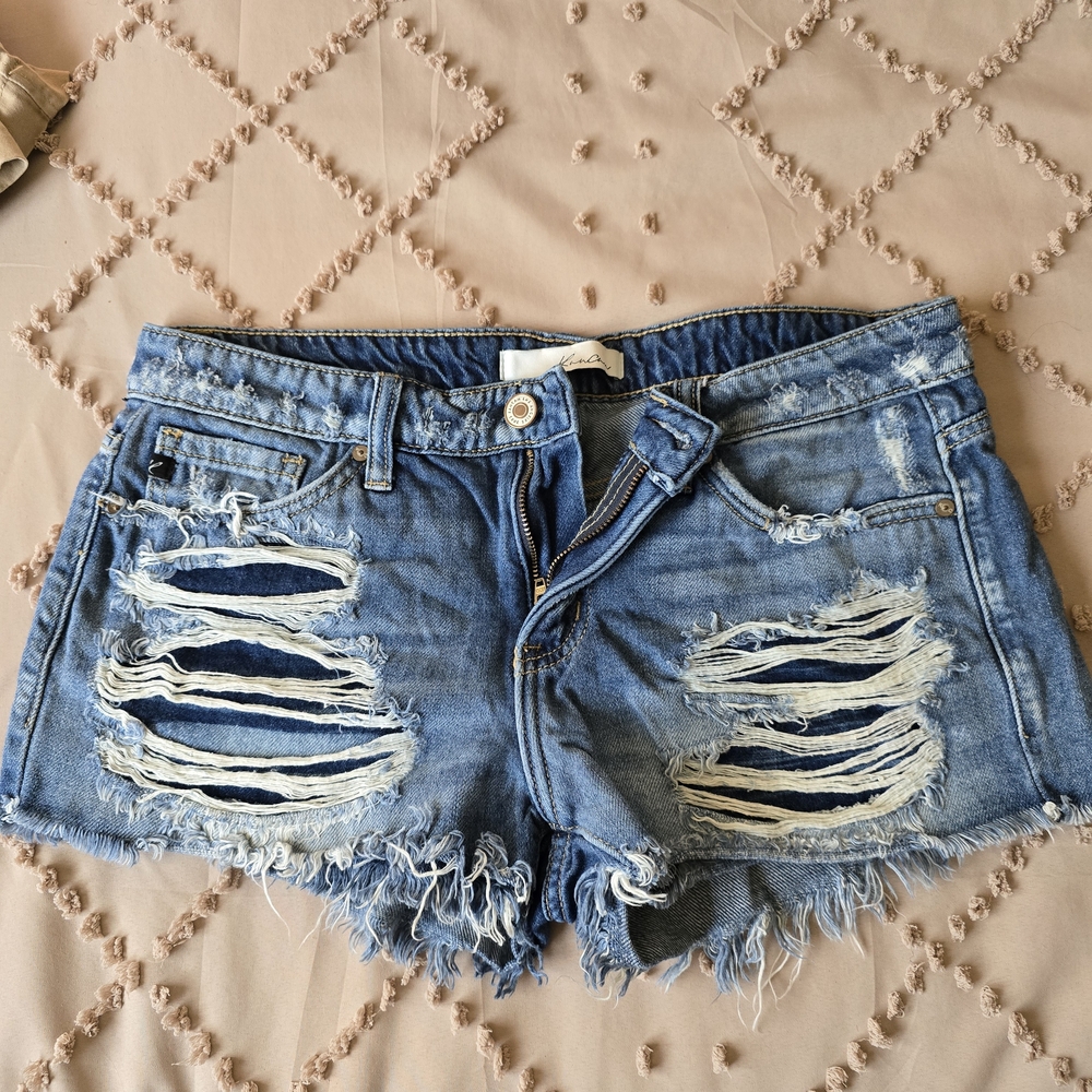 Kancan Distressed Shorts